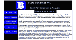 Desktop Screenshot of byersindustries.com