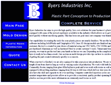 Tablet Screenshot of byersindustries.com